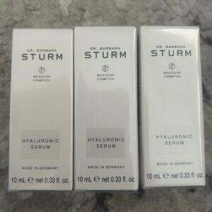 (3) NEW Dr. Barbara Sturm Hyaluronic Serum